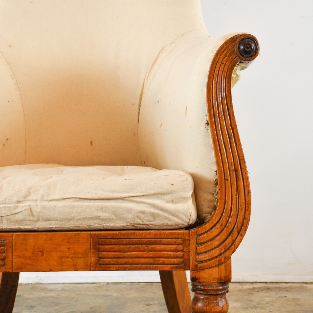 Regency Library Chair View II