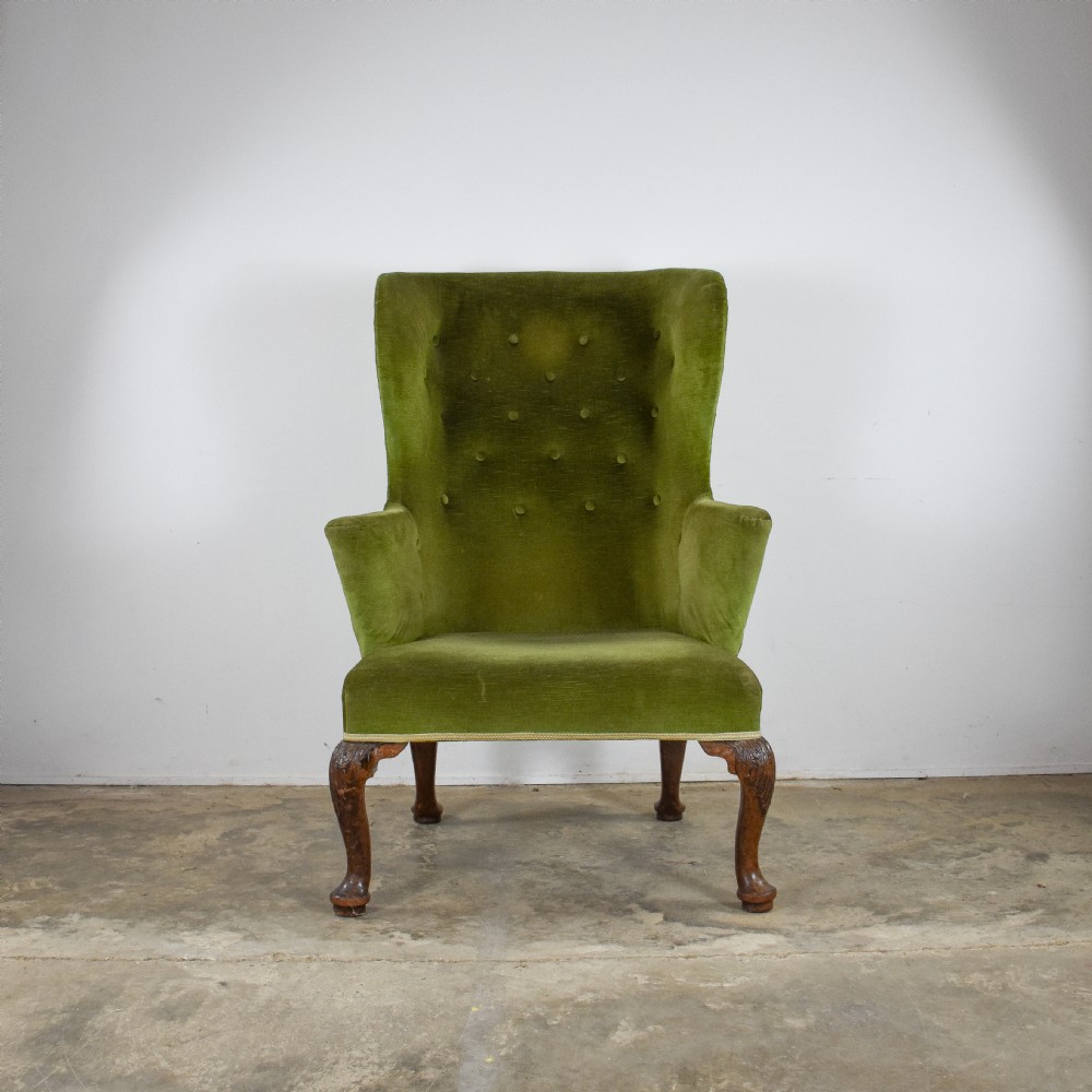 C860 18th Century Wing Chair View II