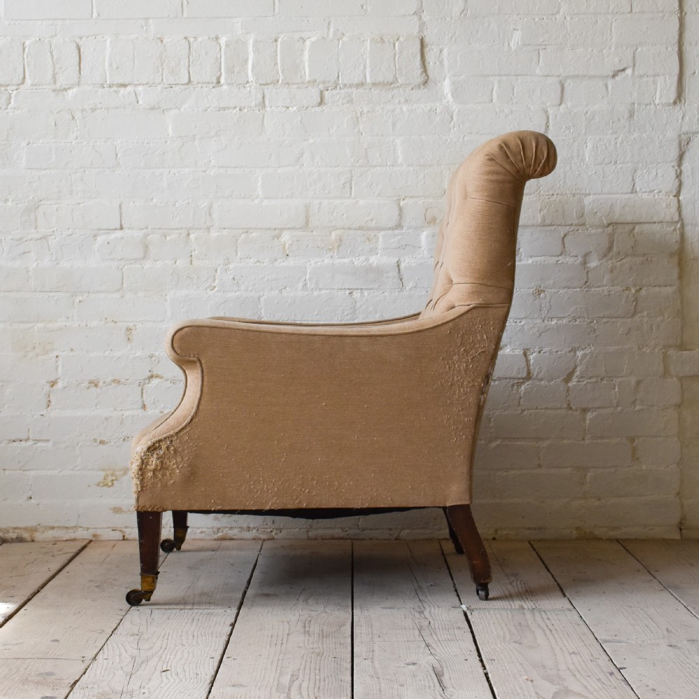 Good Quality Edwardian Armchair View II