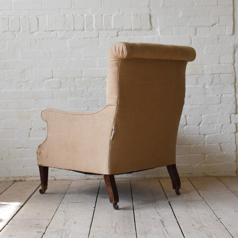 Good Quality Edwardian Armchair View IV