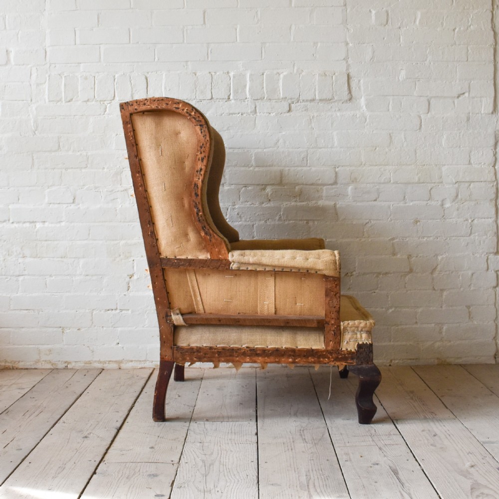 Cabriole Wing chair View II