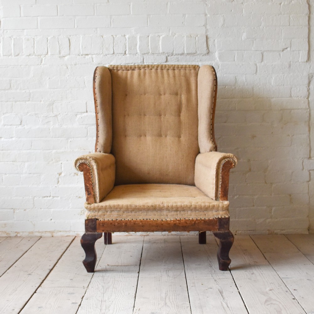 Cabriole Wing chair View III
