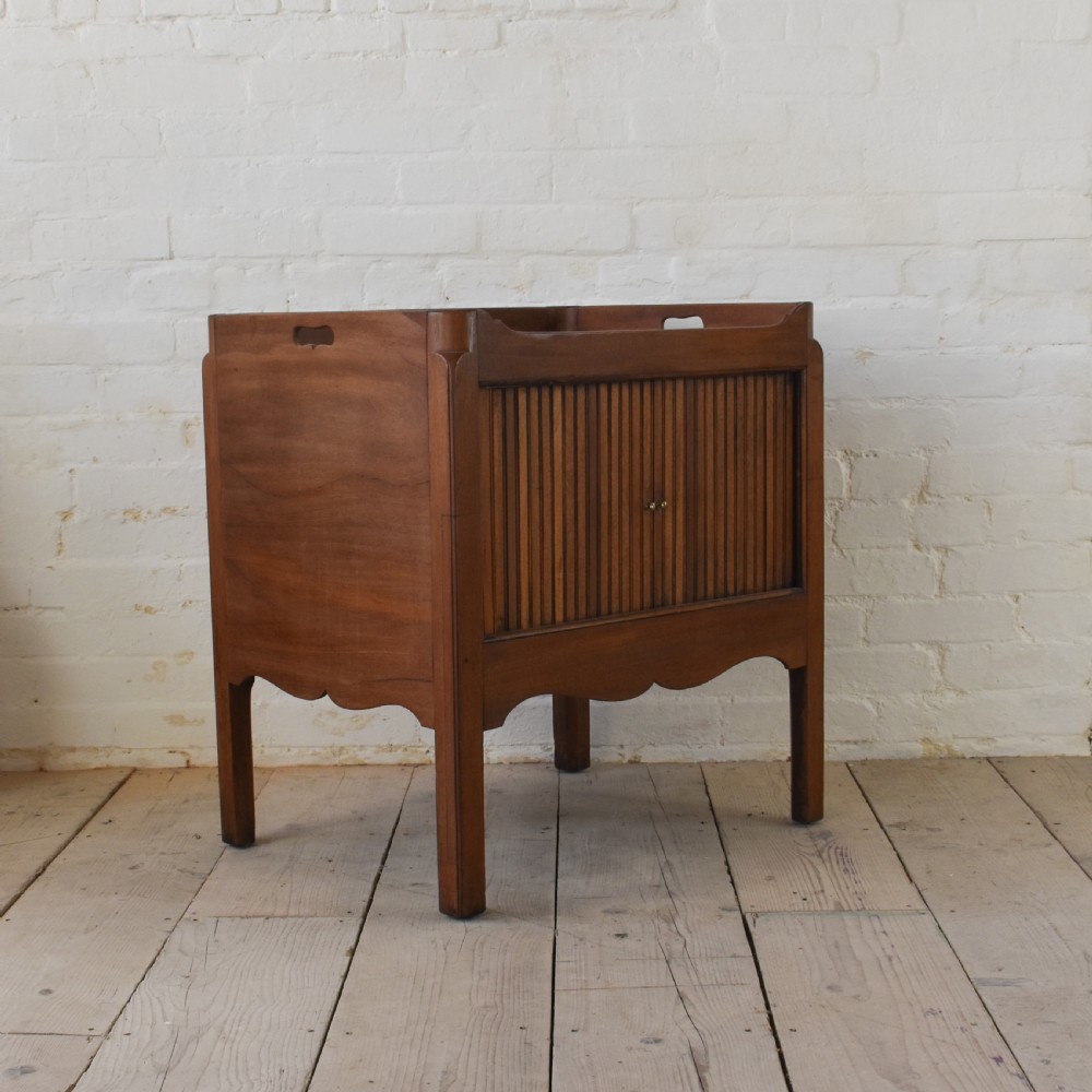 Mahogany Tray Top Commode View III