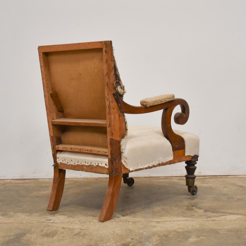 Mahogany Library Chair View IV