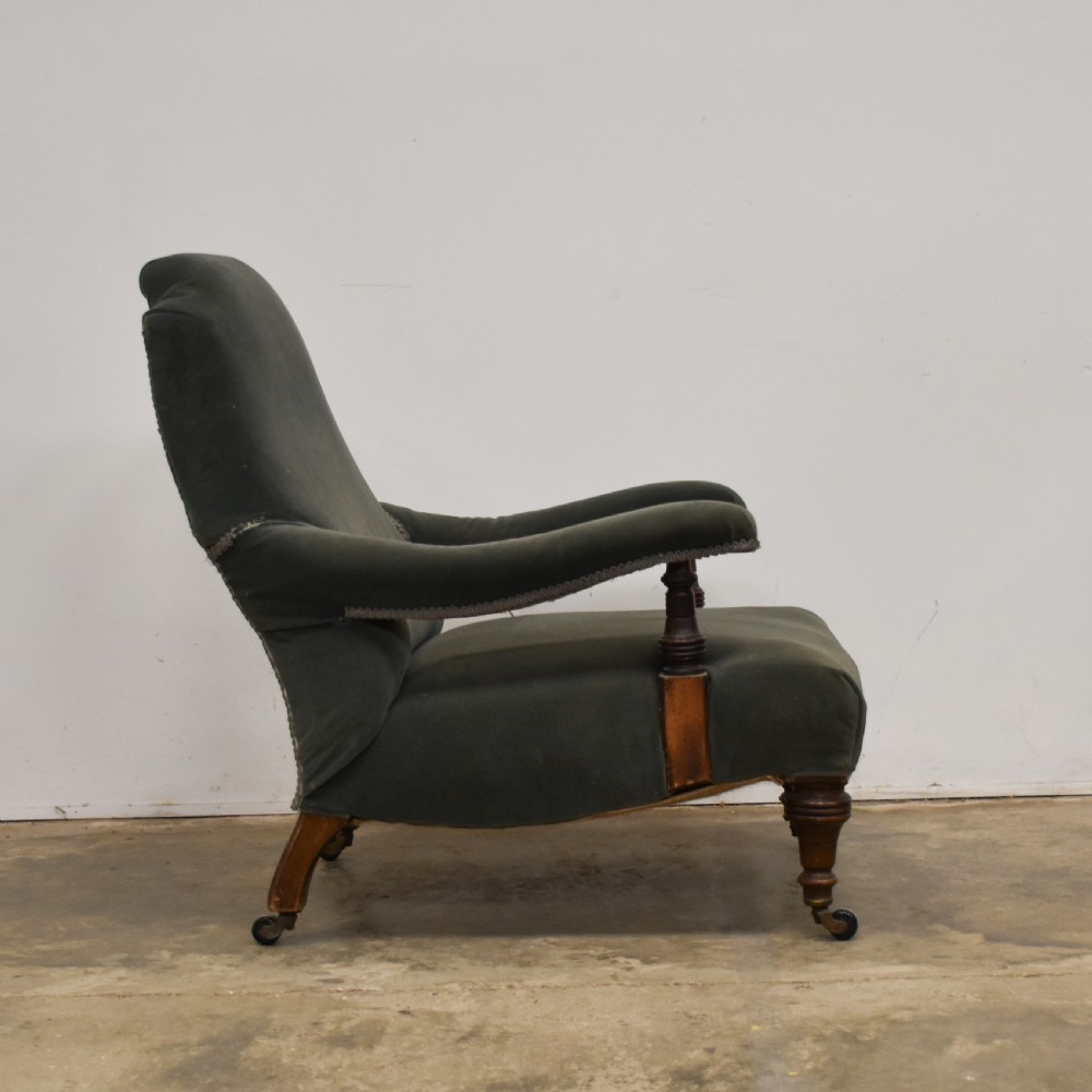 Open Arm Library Chair View II