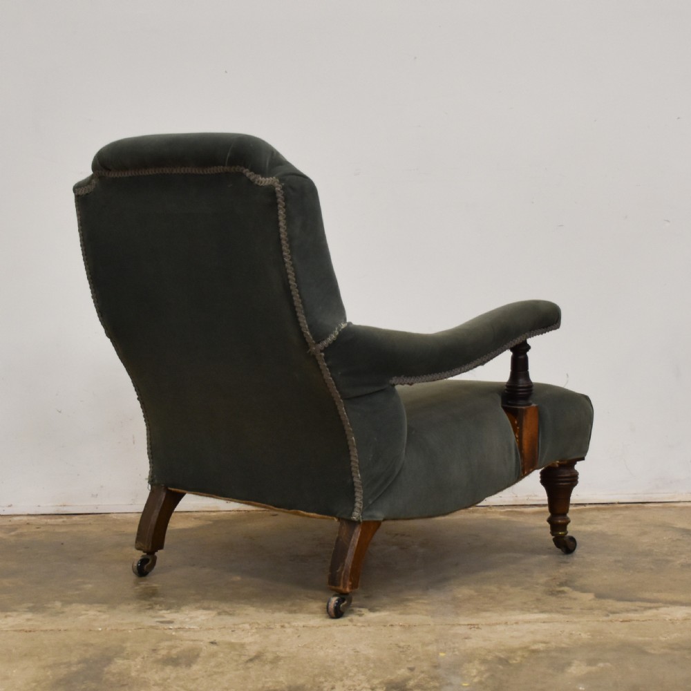 Open Arm Library Chair View III