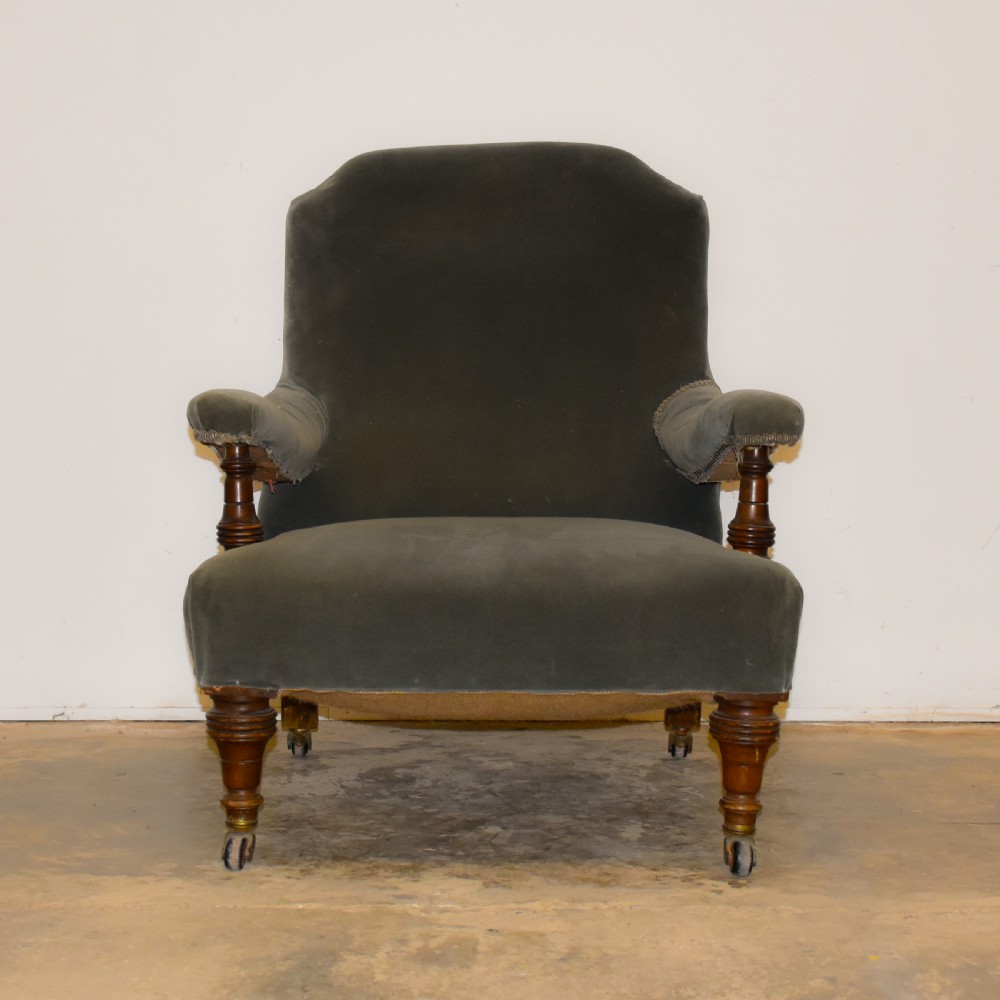 Open Arm Library Chair View IV