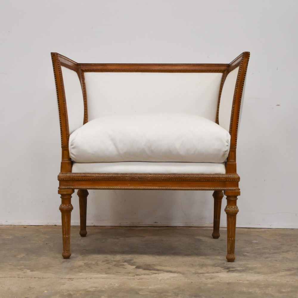 Pair of Italian Salon Chairs  View III