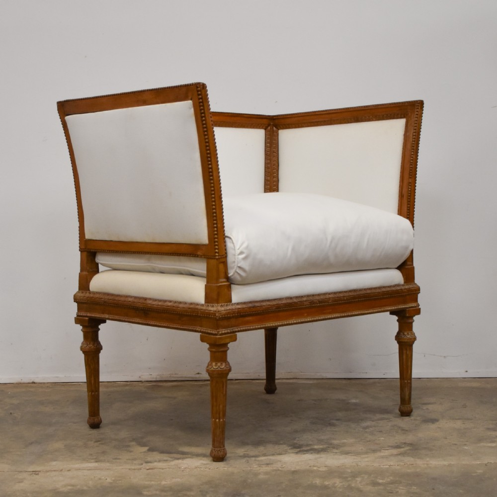 Pair of Italian Salon Chairs  View IV