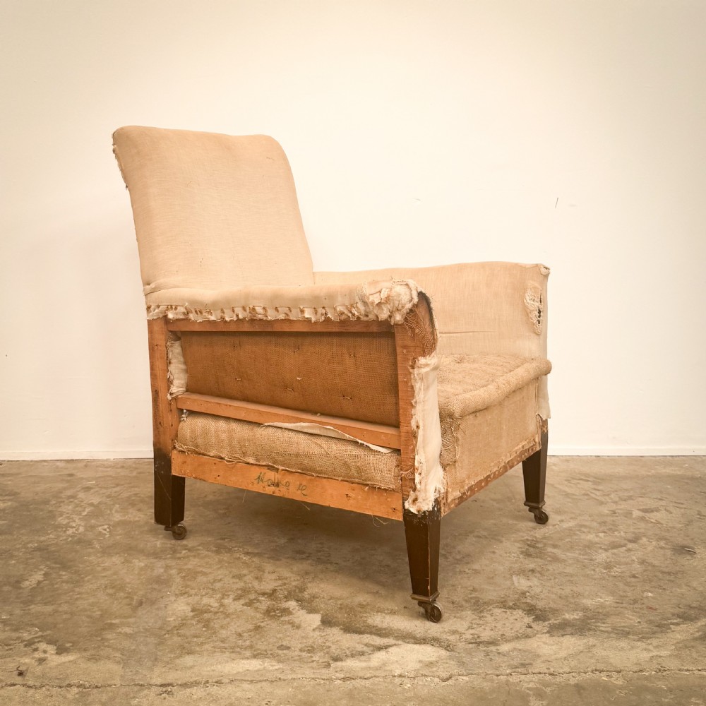 Edwardian Library Armchair