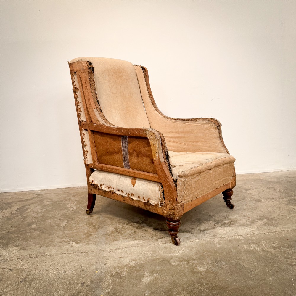 19th Century Winged Armchair