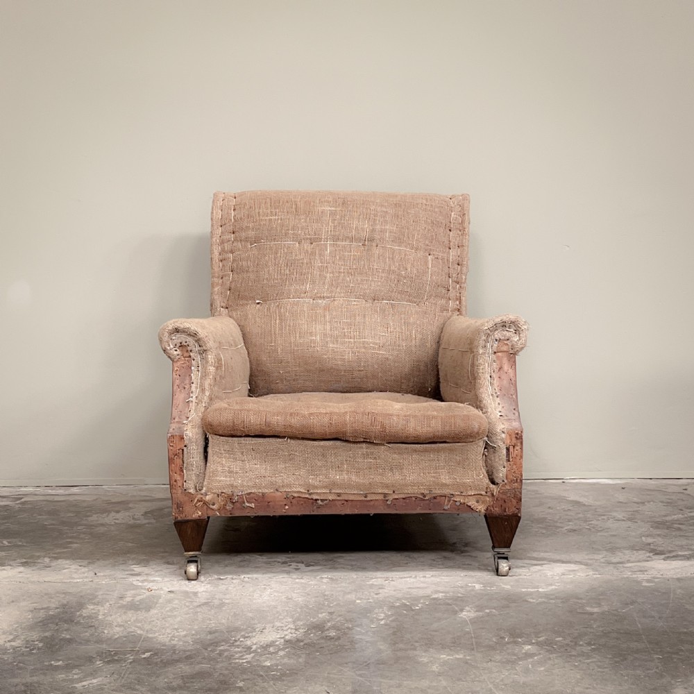 Edwardian Deep Seated Armchair View II