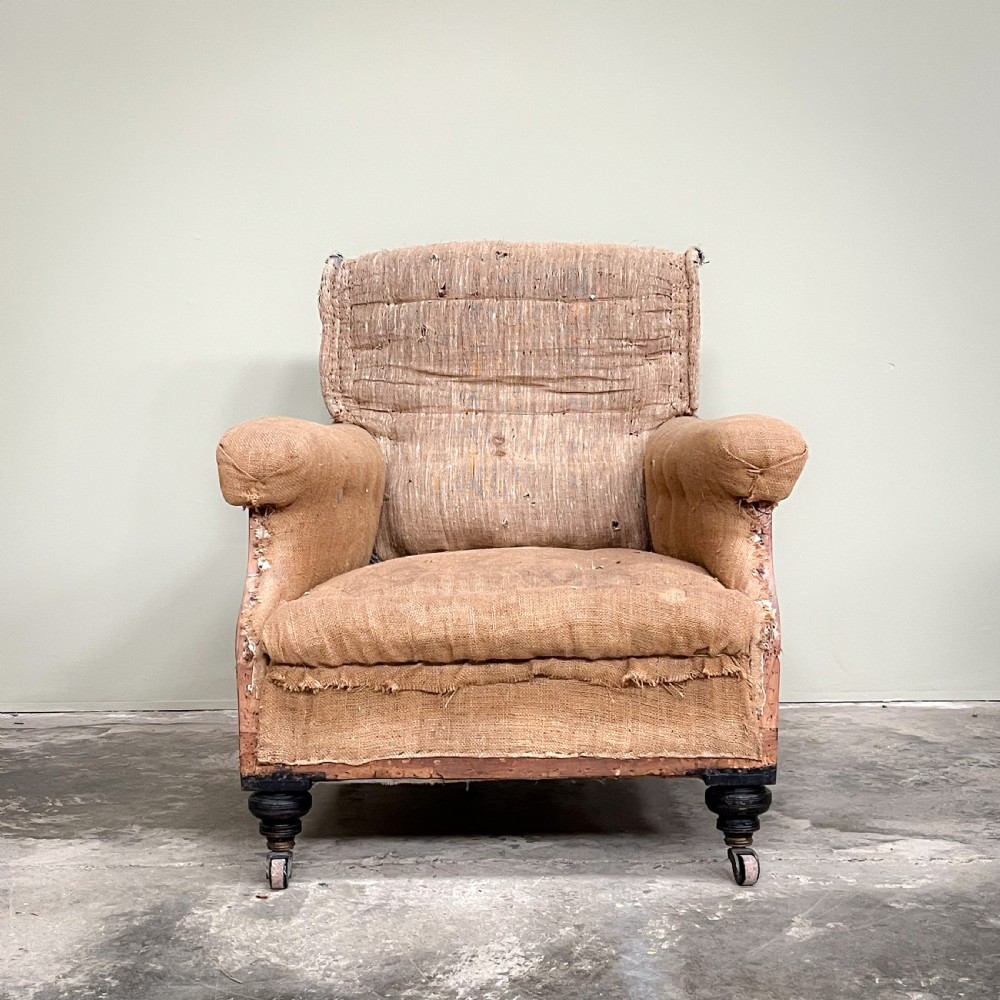 Deep Seated English Armchair View II