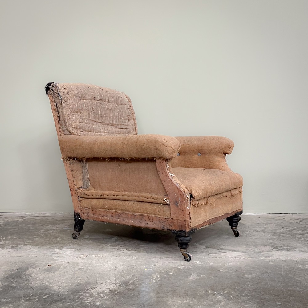 Deep Seated English Armchair View III