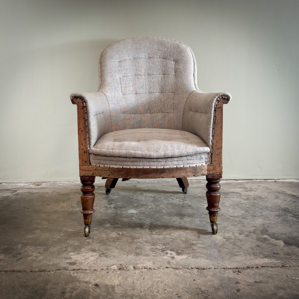 19th Century English Library Chair View II