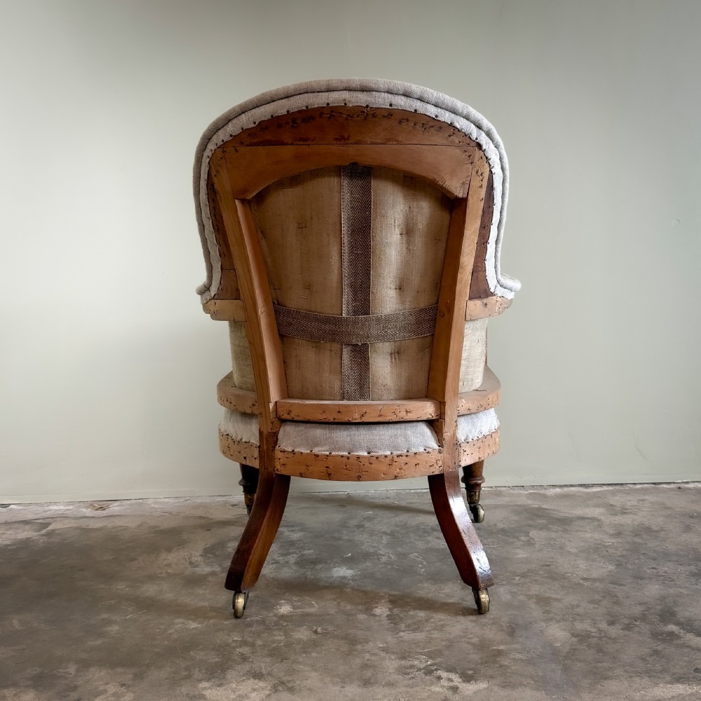 19th Century English Library Chair View V