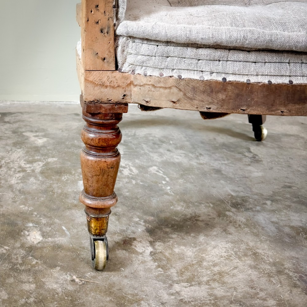 19th Century English Library Chair View VI