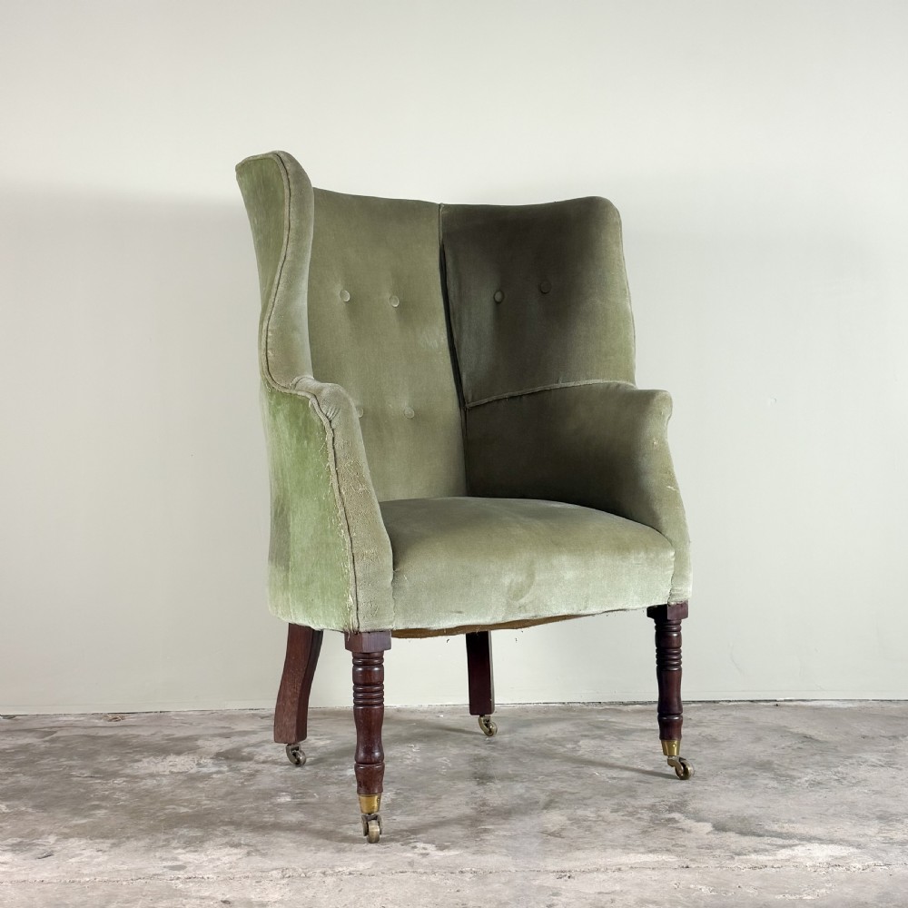 English Barrel Back Chair View III