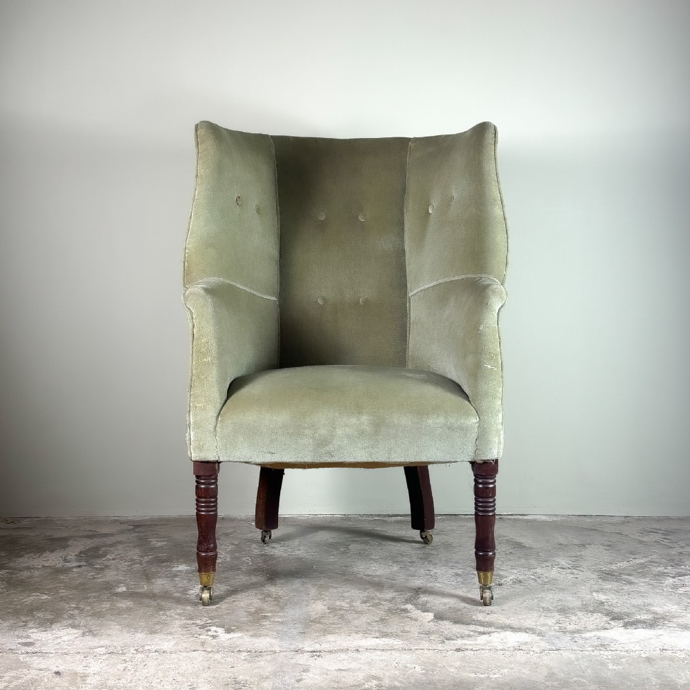 English Barrel Back Chair View IV