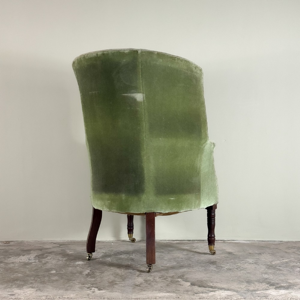 English Barrel Back Chair View V