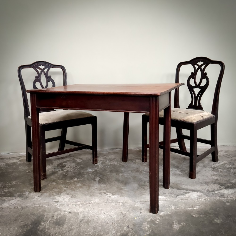 18th Century Mahogany Tea Table View V