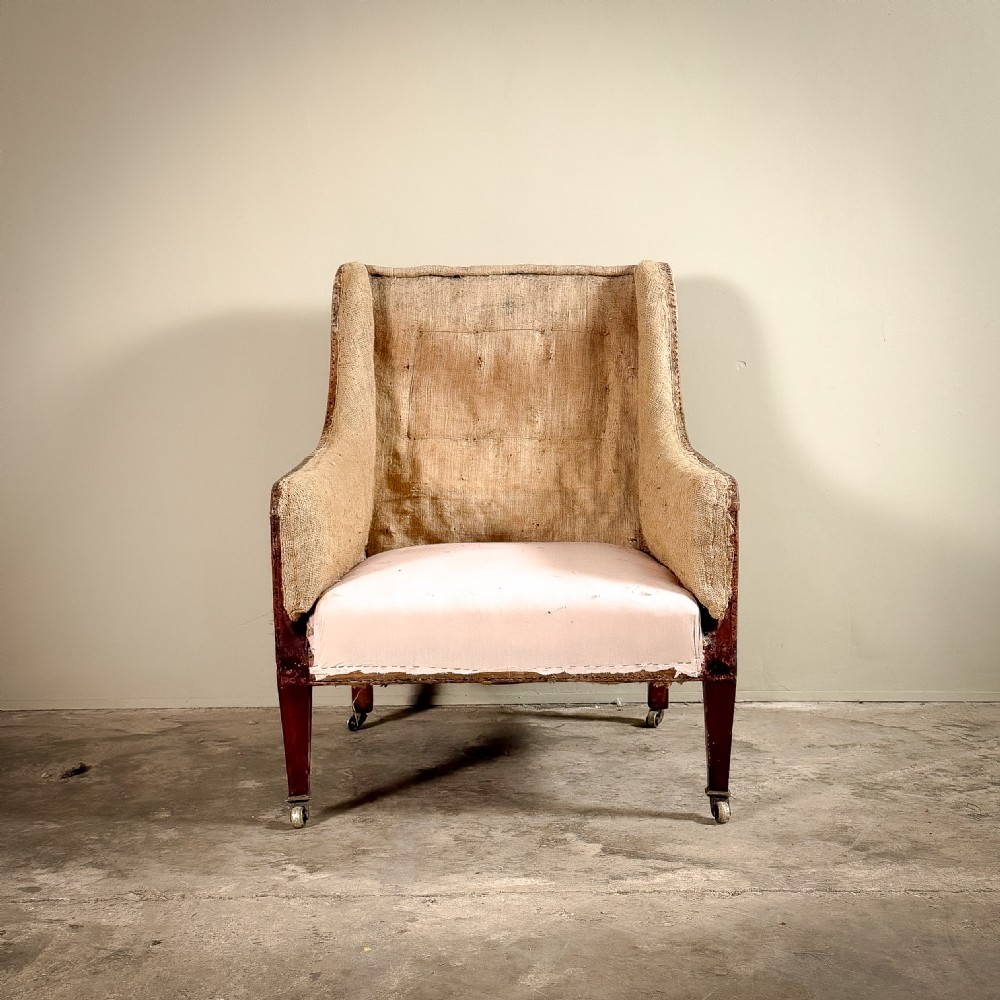 Mahogany Library Chair View II