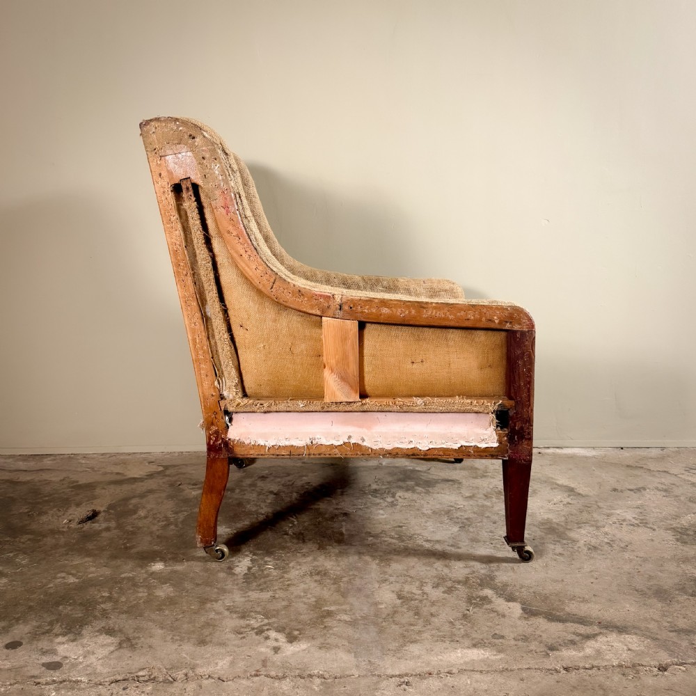 Mahogany Library Chair View III
