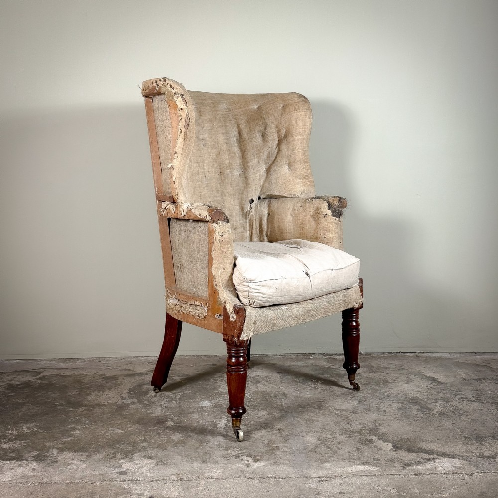 19th Century Barrel Back Chair