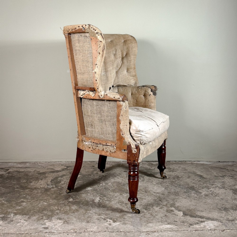 19th Century Barrel Back Chair View III