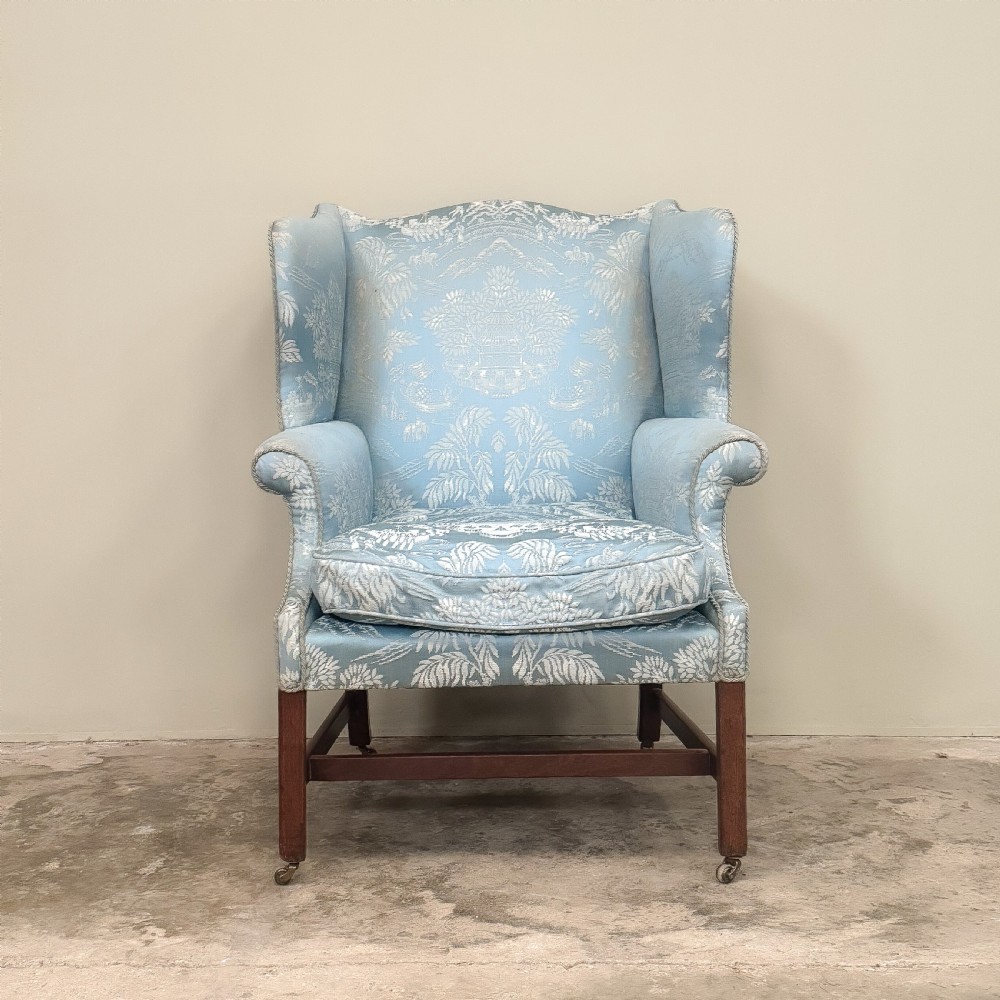 English Wing Chair View II