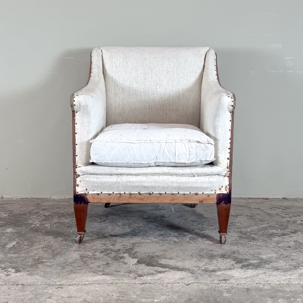 Edwardian Library Chair View II