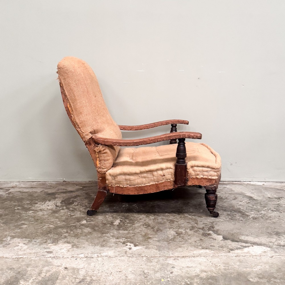 Open Arm Library Chair View III