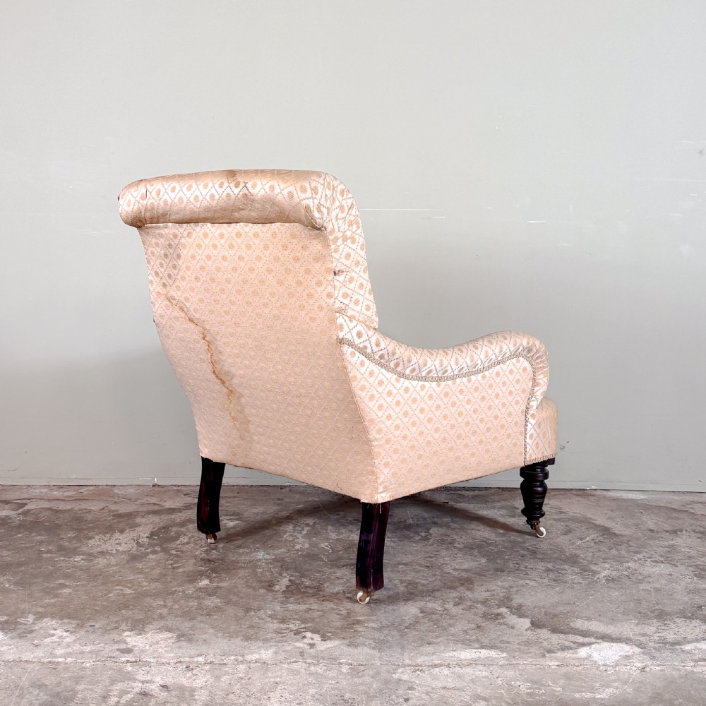 19th Century Armchair View IV