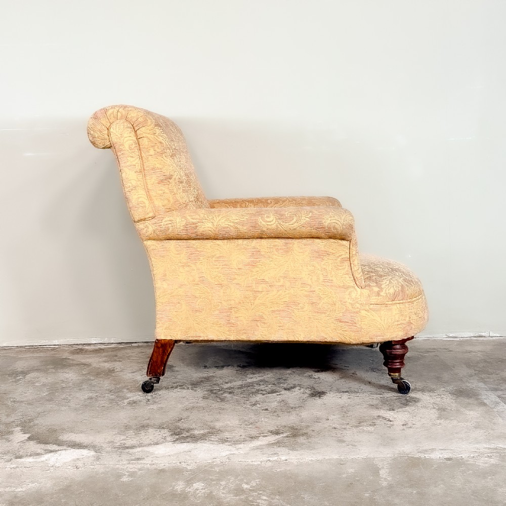 19th Century English Deep Seated Armchair  View II