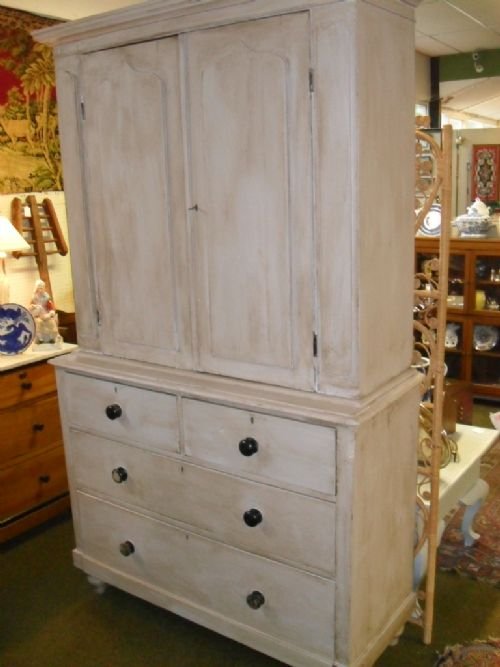 Painted Pine Linen Press