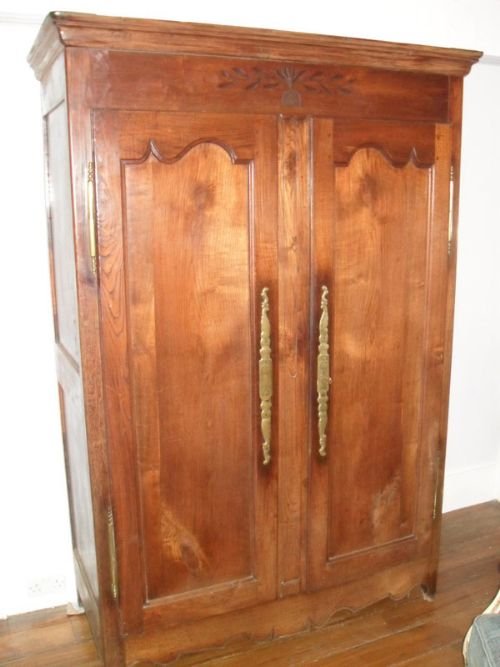 18th Century Chestnut French Armoire