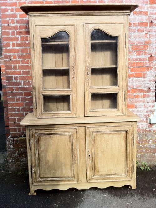 Early 19th Century French Painted Buffet Duex Corps