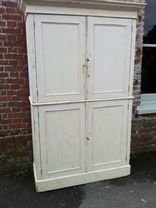 Original Painted 19th Century French Cupboard