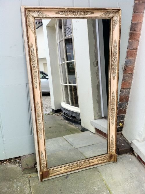 Early 19th Century French Louis Phillipe Wall Mirror.