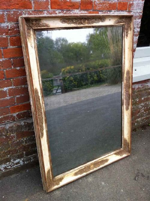 19th Century French Painted Louis Phillippe Mirror