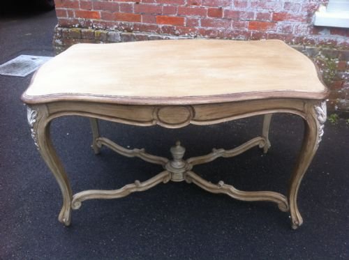 19th Century French Painted Centre Table.
