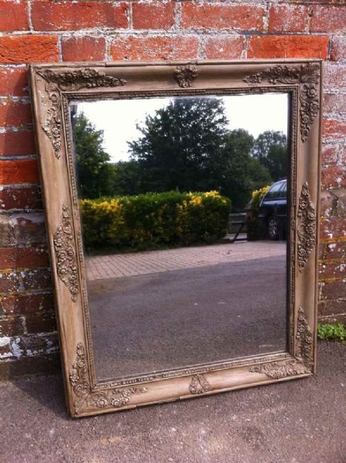19th Century French Painted Louis Phillippe Mirror