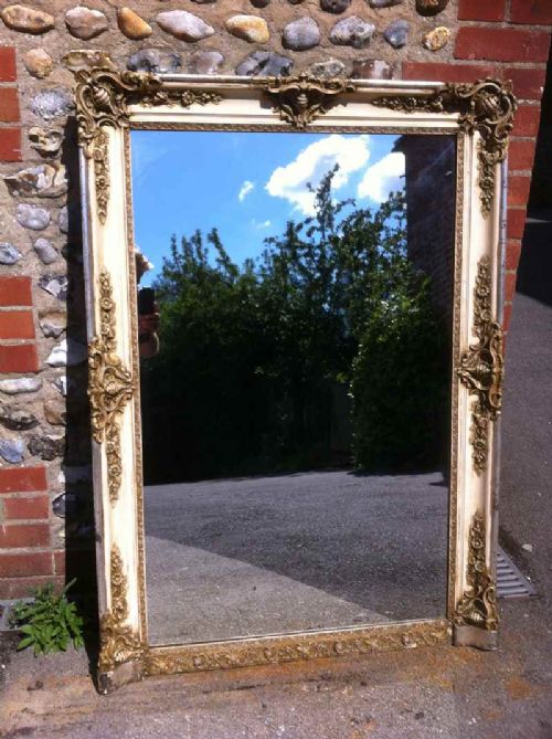 A Stunning Louis Phillippe Highly Unusual Mirror