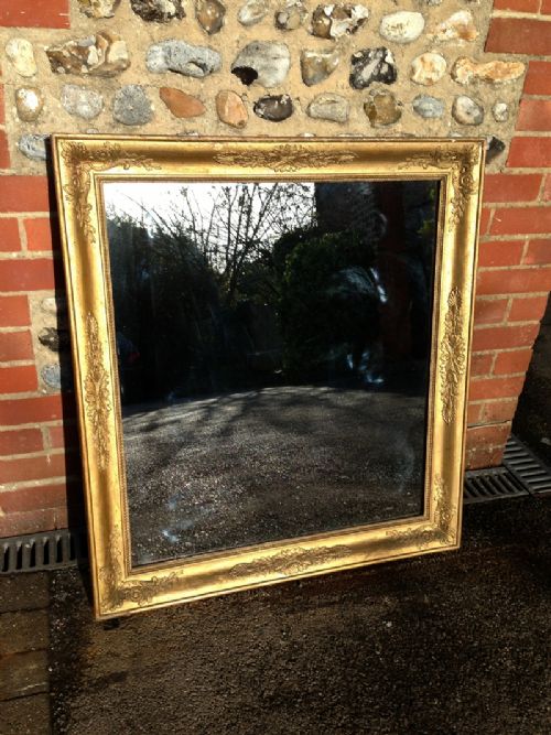 A Highly Useful Gilt Louis Phillippe Mirror