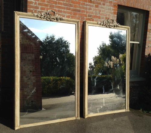 An Absolutely Stunning Antique 19th Century Extra Large Painted Mirror.