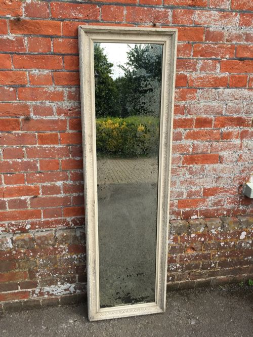 A Wonderful Highly Decorative Antique 19th Century French Original Painted Mirror.