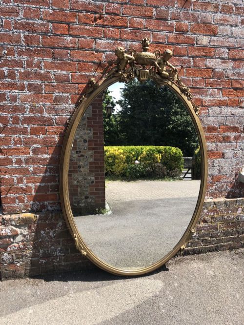 A Spectacular Extra Large Antique French 19th Century Carved Wood And ...