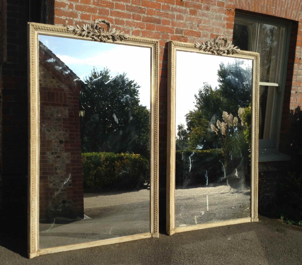 An Absolutely stunning Antique 19th Century extra large painted Mirror.