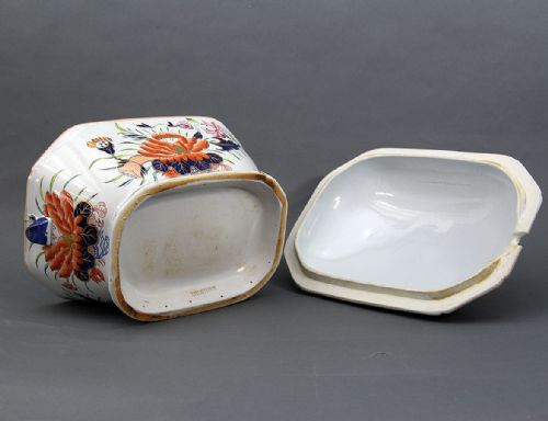 A MASON'S IRONSTONE CHINA SOUP TUREEN - ADDITIONAL PHOTO 4