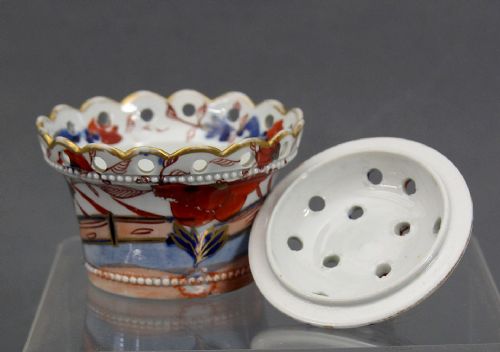 MASON'S IRONSTONE CHINA POTPOTPOURRI VASE - ADDITIONAL PHOTO 3